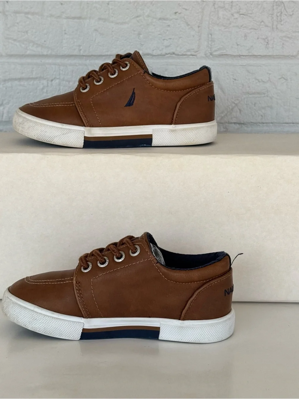 Nautica Berrian Moc Toe Sneakers Boys T9